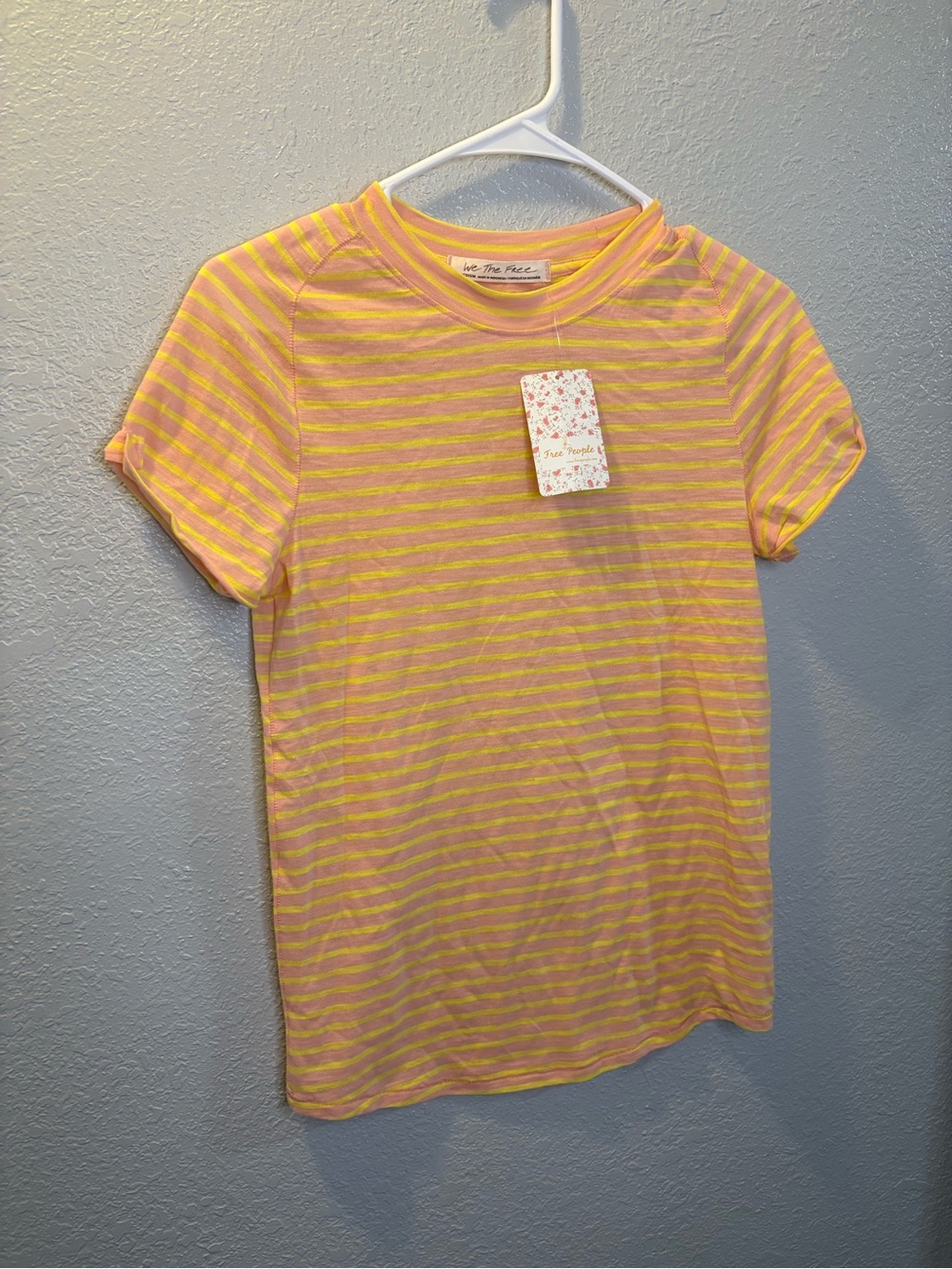 We the free Womens Night Sky Stripe T-Shirt NWT